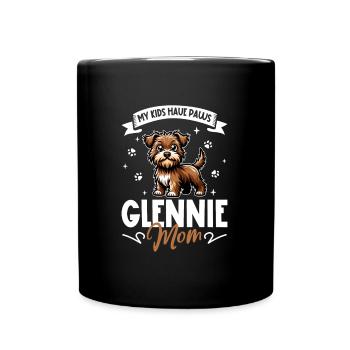 Glen irlandais de la maman Imaal Terrier - Mug uni - noir - Devant