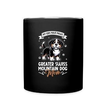 Grande Bouvier Suisse Maman - Mug uni - noir - Devant