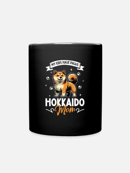 Hokkaido Mama - Tasse einfarbig - Schwarz