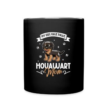 Maman Hovawart - Mug uni - noir - Devant