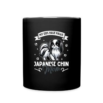Japan Chin Mama - Full Colour Mug - black - Front