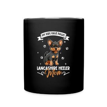 Lancashire Heeler Mom - Full Colour Mug - black - Front