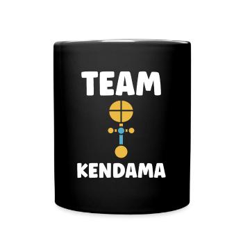Kendama - Tasse einfarbig - Schwarz - Vorne