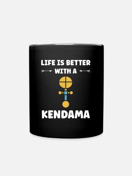 Kendama - Tasse einfarbig - Schwarz