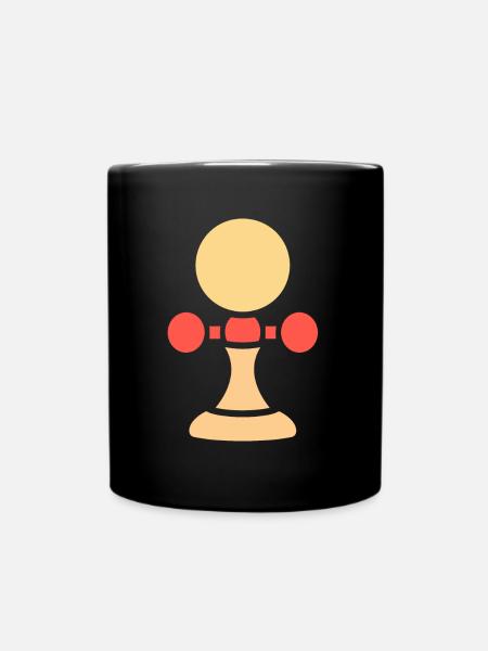Kendama - Full Colour Mug - black