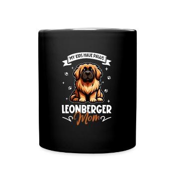 Maman Leonberger - Mug uni - noir - Devant