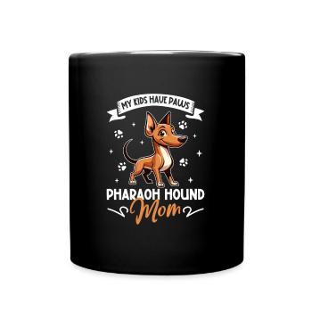 Pharaoh Dog Mom - Full Colour Mug - black - Front