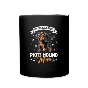 Plott Hound Mama - Mug uni - noir - Devant
