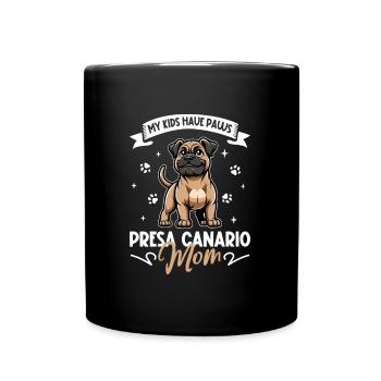 Dogue Canario Maman - Mug uni - noir - Devant