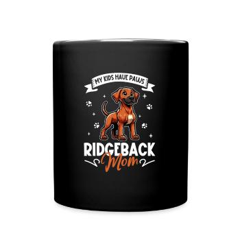 Rhodesian Ridgeback Mom - Full Colour Mug - black - Front