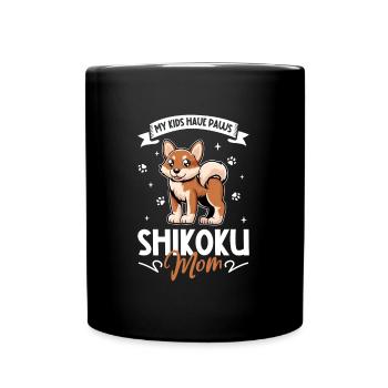 Shikoku Mama - Full Colour Mug - black - Front