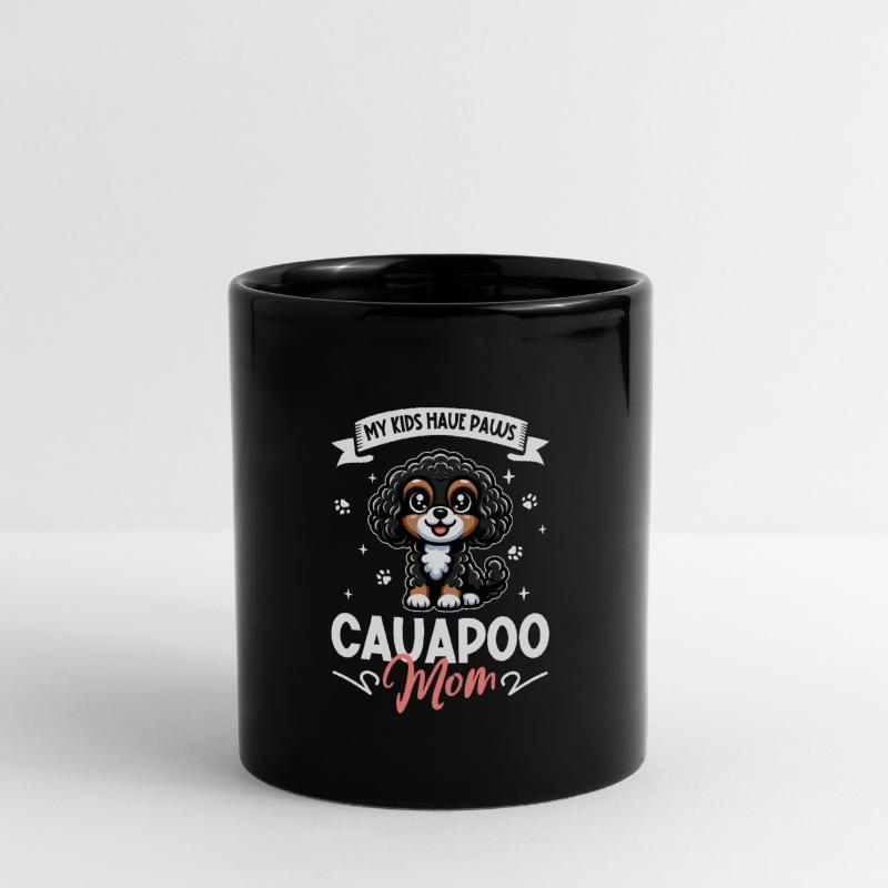 Cavapoo Mama Tasse einfarbig