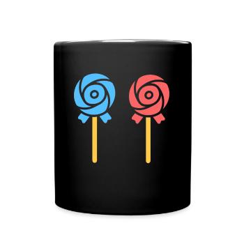 bonbon - Mug uni - noir - Devant