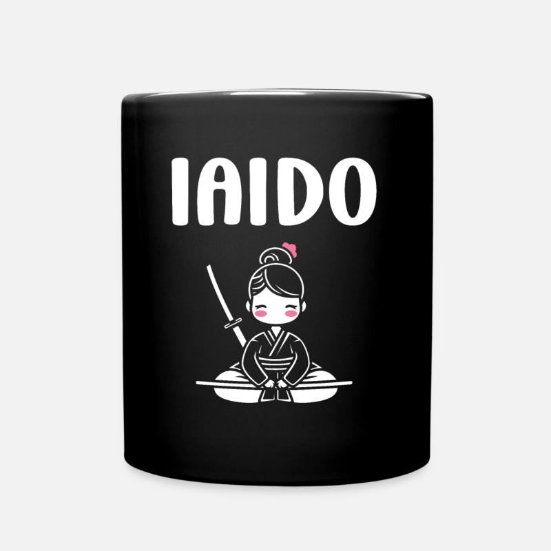 iaido - Tasse einfarbig - Schwarz