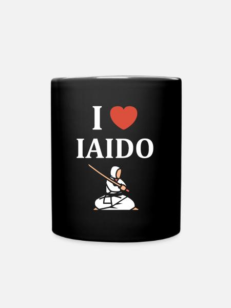 iaido - Tasse einfarbig - Schwarz