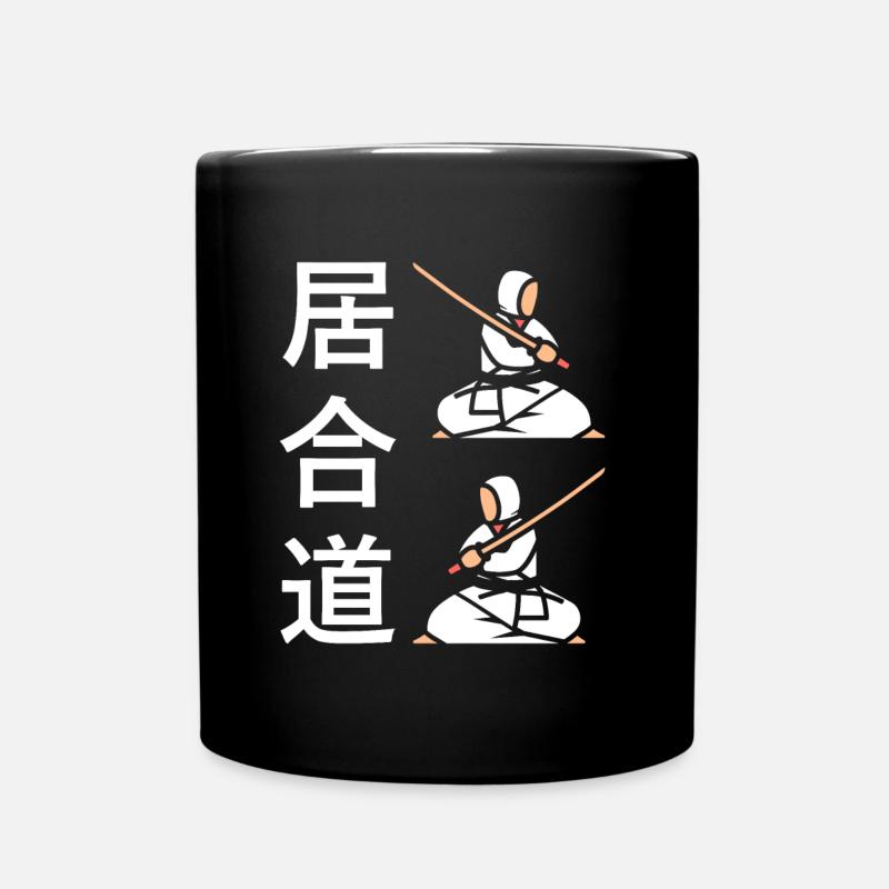 iaido - Tasse einfarbig - Schwarz