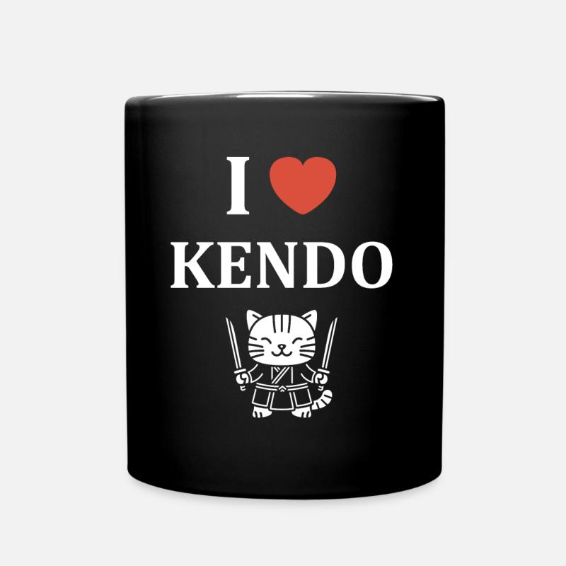 KENDO - Tasse einfarbig - Schwarz