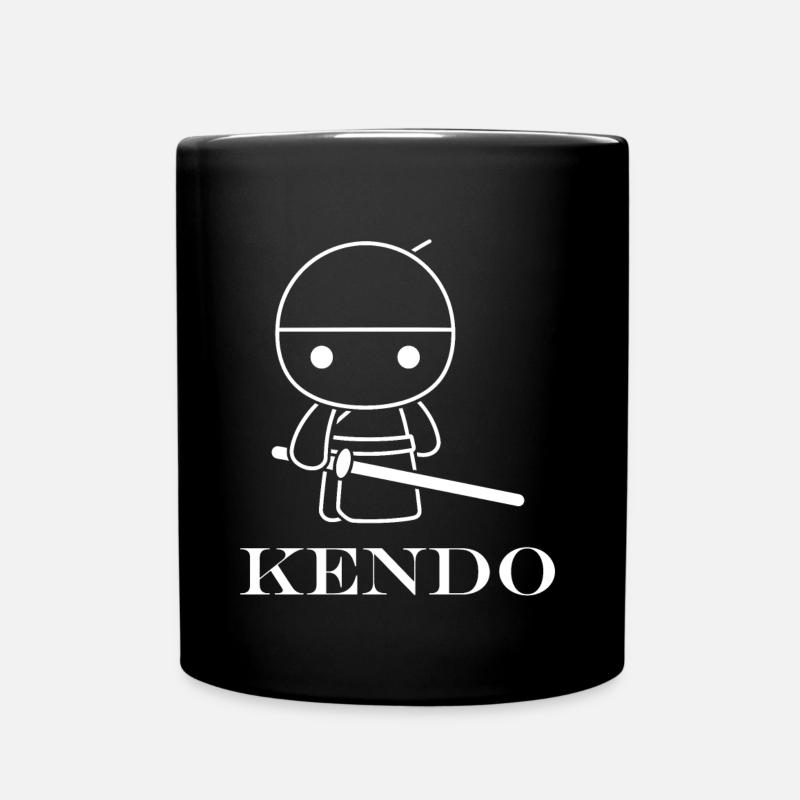 KENDO - Tasse einfarbig - Schwarz
