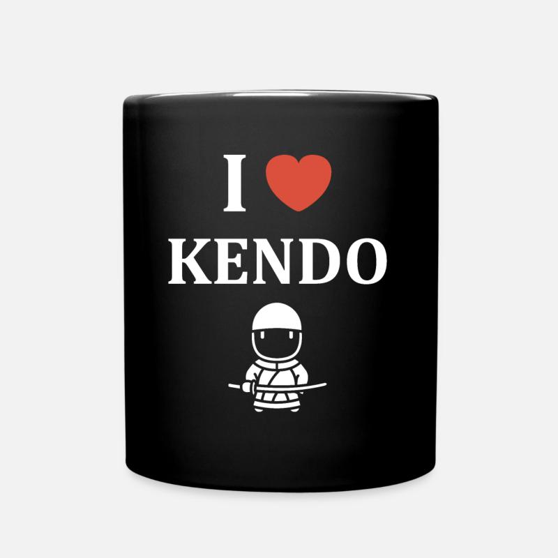 KENDO - Mug uni - noir