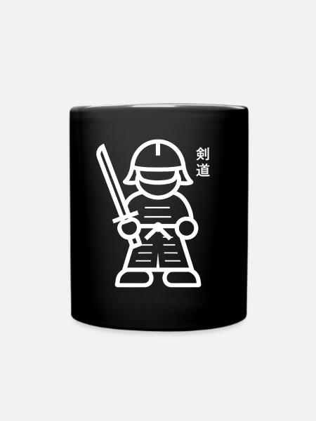 KENDO - Tasse einfarbig - Schwarz