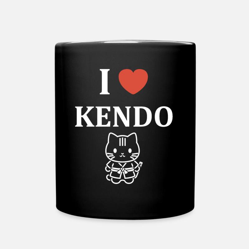 KENDO - Mug uni - noir