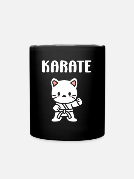 karate - Full Colour Mug - black