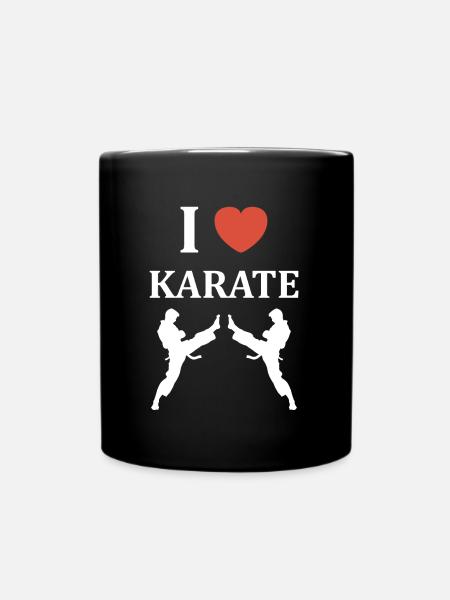 karate - Full Colour Mug - black