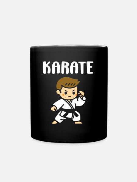 karate - Mug uni - noir