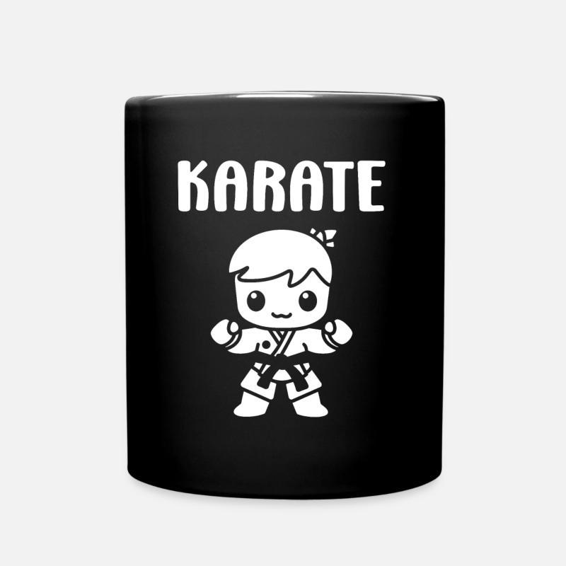 karate - Full Colour Mug - black