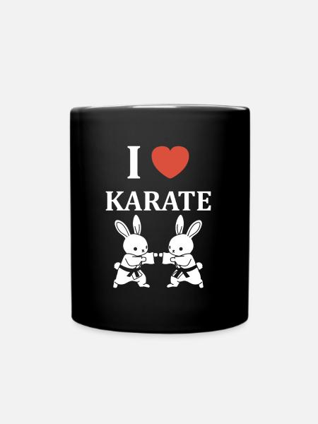 karate - Full Colour Mug - black