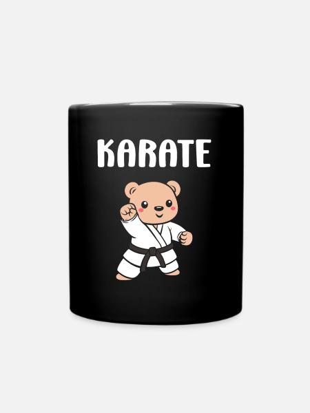 karate - Mug uni - noir