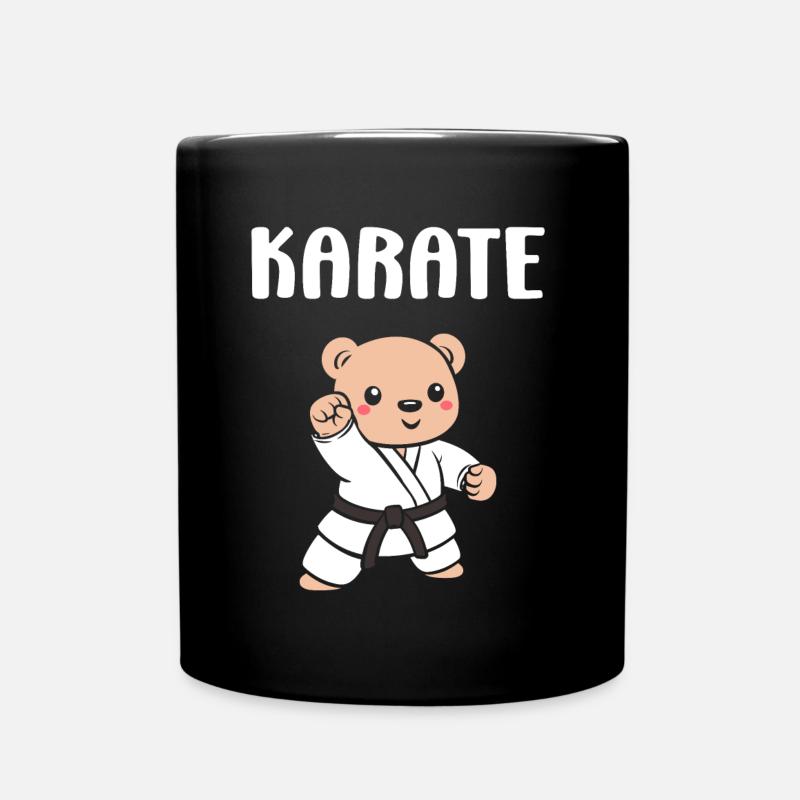 karate - Full Colour Mug - black