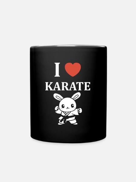 karate - Mug uni - noir