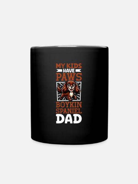 Boykin Spaniel Papa - Tasse einfarbig - Schwarz
