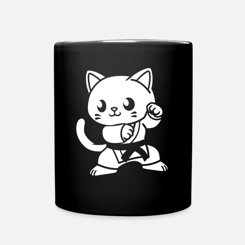 karate - Mug uni - noir