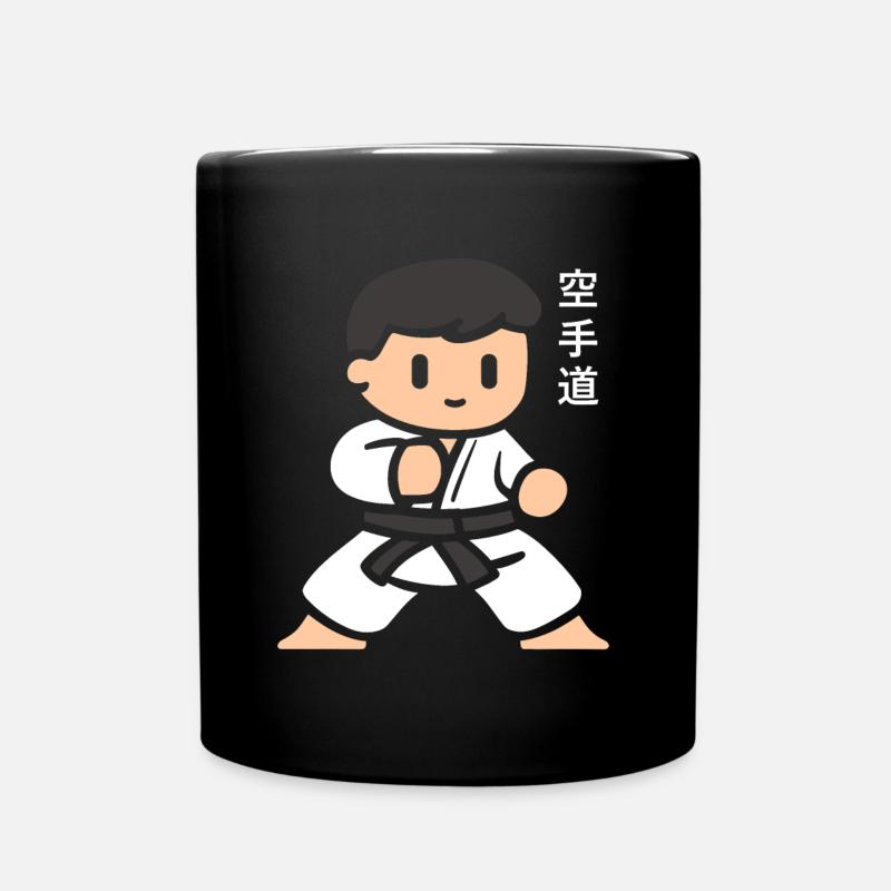 karate - Mug uni - noir