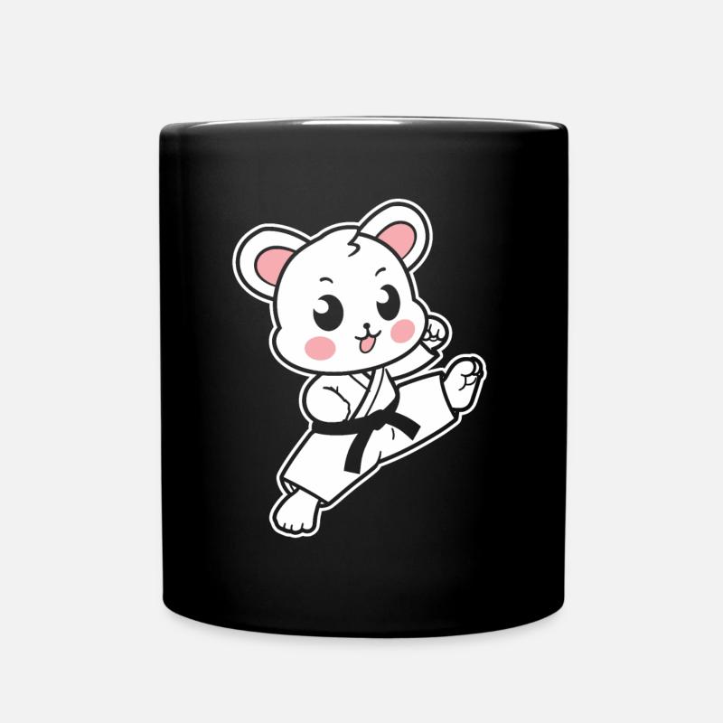 karate - Full Colour Mug - black