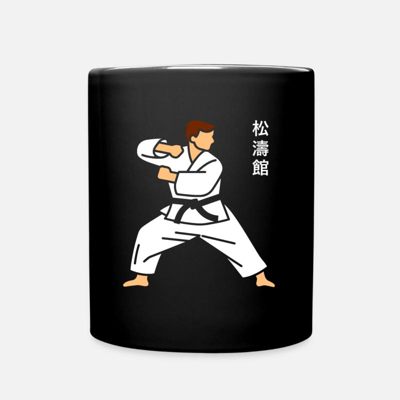 karate - Full Colour Mug - black