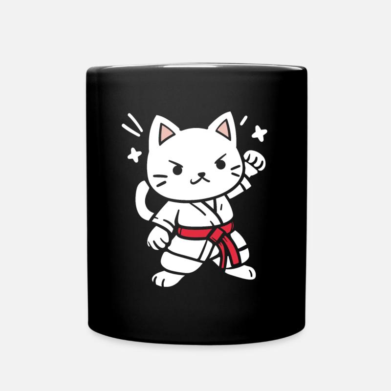 karate - Full Colour Mug - black