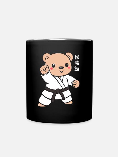 karate - Mug uni - noir