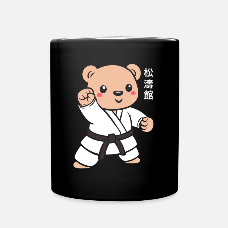 karate - Mug uni - noir