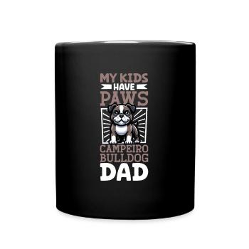 Campeiro Bulldog Dad - Full Colour Mug - black - Front