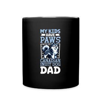 Canadian Eskimo Dog Dad - Full Colour Mug - black - Front