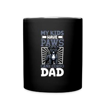 Cane Corso Papa - Full Colour Mug - black - Front