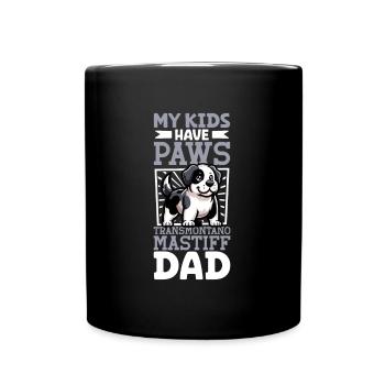 Transmontano Papa - Tasse einfarbig - Schwarz - Vorne