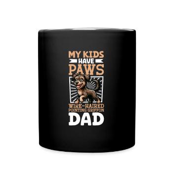 Cesky fousek Papa - Mug uni - noir - Devant