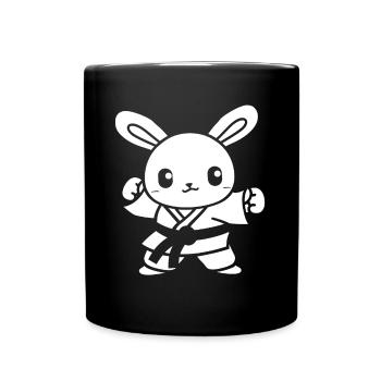 judo - Mug uni - noir - Devant