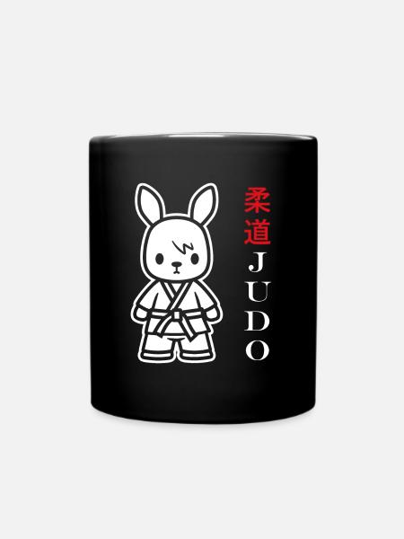 judo - Mug uni - noir