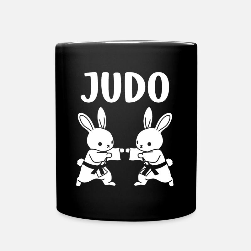 judo - Mug uni - noir