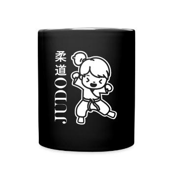 judo - Mug uni - noir - Devant